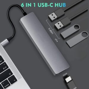 HUB USB-C 6 en 1 AIRSKY