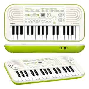 Teclado Casio SA-51 SA-50 32 Teclas Portátil | Mini Teclado con 100 Tonos