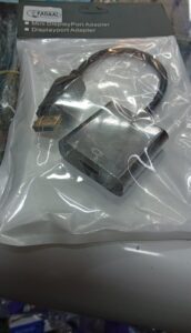 adaptador displayport a hdmi hembra