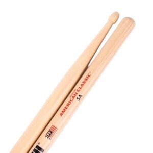 Baquetas 5A Vic Firth 5A Punta de madera.