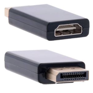 Adaptador Conversor DP (DisplayPort) Macho a HDMI Hembra