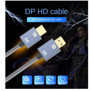 Cable DisplayPort a DisplayPort 8K 60Hz y 4K 144Hz de 1.8m Bolivia