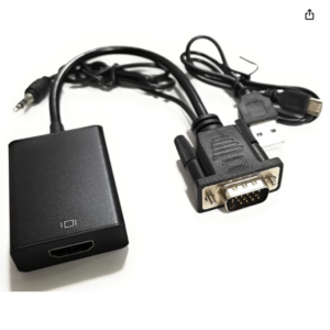 Adaptador VGA macho a HDMI hembra