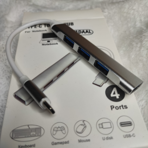 Adaptador Hub USB C a USB 3.0 4 en 1 de Alta Velocidad USB 3.0 para MacBook y PC