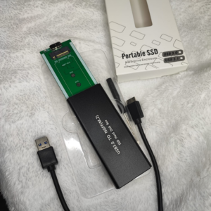 Carcasa retráctil para SSD NGFF USB 3.0 tipo A M.2 SATA SSD