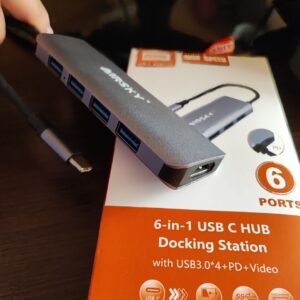 HUB USB-C 6 en 1 AIRSKY