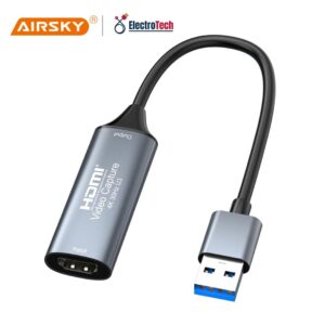 Adaptador Captura Video 4K 60Hz