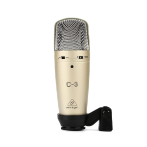 Micrófono Behringer C-3 - Micrófono Profesional de Estudio