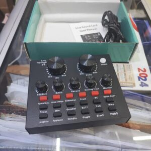 Mezclador Interfaz Sonido V8 Live