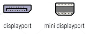 Conector DisplayPort a Mini DisplayPort