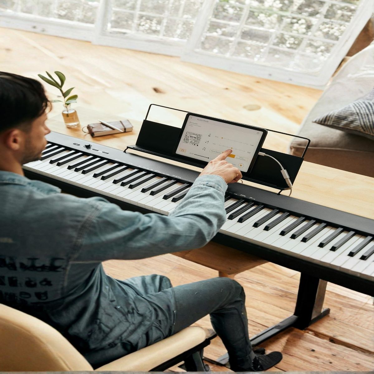 Teclado Casio CDP-S110 WE Piano Digital 88 Teclas Blancas | Scaled Hammer Action - Imagen 3