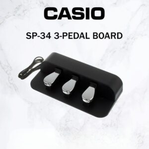 Pedalera de 3 Pedales Casio SP-34 para Piano Digital