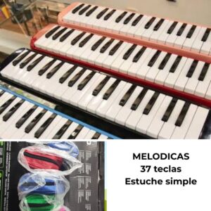 Melódica de 37 Teclas con Estuche Simple para Colegiales