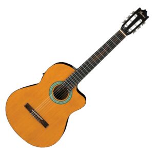 Guitarra Electroacústica Clásica Ibanez GA3ECE | Preamp y Afinador
