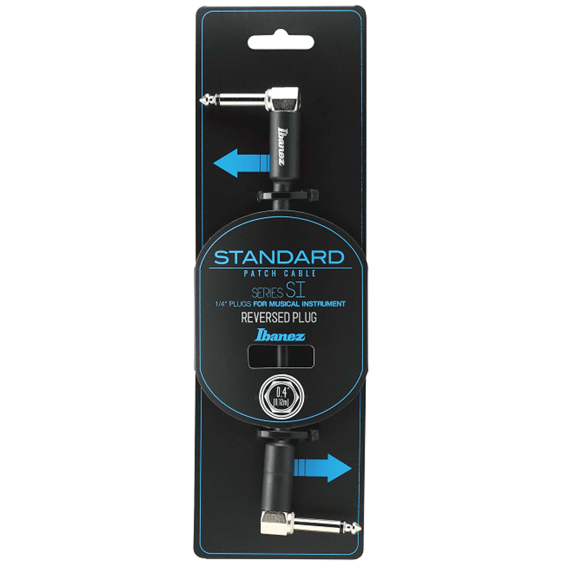 Cable instrumento (patch) Ibanez SI04PR - 12 centímetros