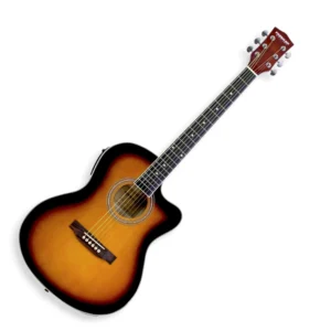 Guitarra Electroacústica Slim Freeman - Sunburst